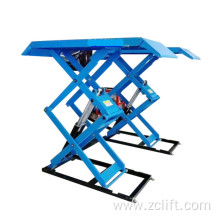 Low Rise Scissor Car Lift for Sale